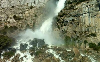 Wapama Falls during spring runoff