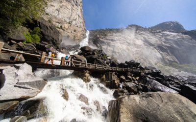 Bomb Cyclone closes Wapama Trail at Hetch Hetchy (again)