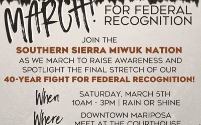 Miwuk documentary, march and campaign