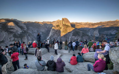 Overwhelming Yosemite Valley Summer Crowds