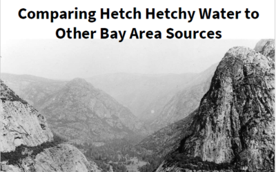 San Francisco Chronicle – surprising results for Hetch Hetchy water taste test