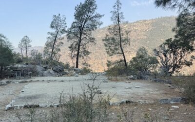 21 empty campsites at Hetch Hetchy